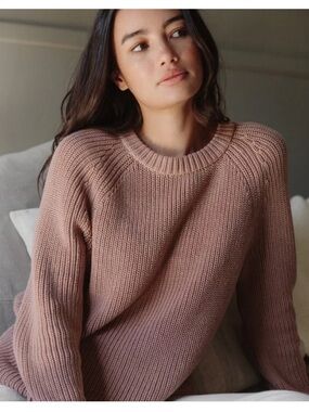 Jenni Kayne Cotton Fisherman Sweater